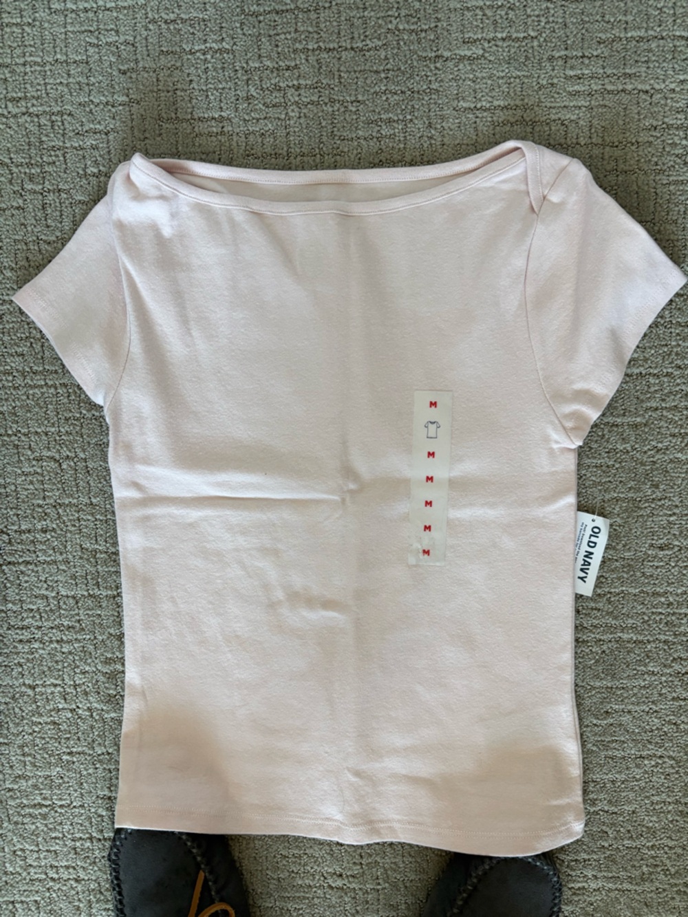 Old Navy Pale Pink Short Sleeve Tee
